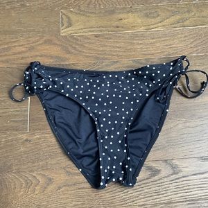 La Vie en Rose aqua swim bottom polka dot